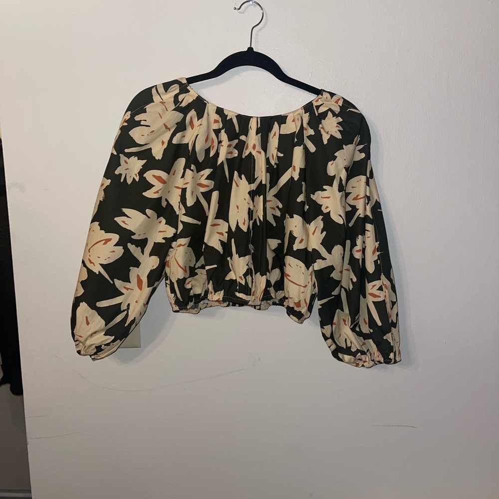 Zara Floral Print Shirt